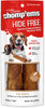 Chomp'ems 7" Hide-Free Peanut Butter Rolls Dog Treats, 2 count