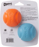 Chuckit! Medium Fetch Ball 2.5", 2 Pack