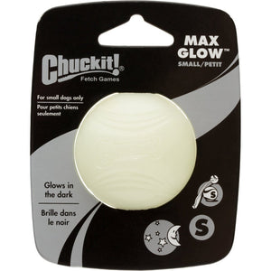 Toy for Fetch  - Chuckit! Max Glow Ball, Small (2")