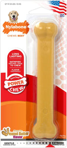 Nylabone Power Chew Dog Bones for Aggressive Chewers Tough Chew Toys for Dogs