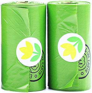 Clean up - Green Poop Bag