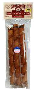 Smokehouse Bacon Skin Twist Dog Chew