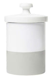 Waggo Dipped Color Ceramic Dog Treat Jar