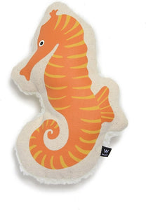 Waggo Seahorse Squeaky Dog Toy